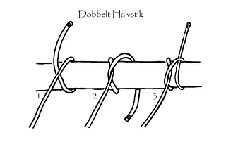Dobbelt halvstik