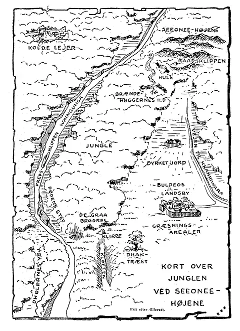 Kort over junglen